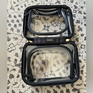 CALPAK Small Clear Cosmetics Case